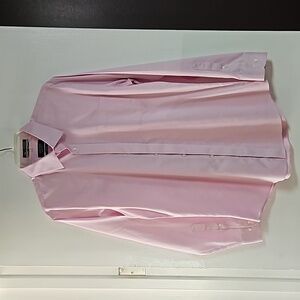 Pink Nordstrom trim fit button down L